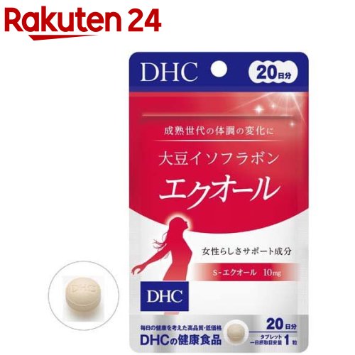 DHC 20日分 大豆イソフラボン エクオール(20粒)【spts4】【DHC サプリメント】