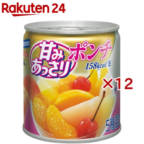 はごろもフーズ 甘みあっさり ポンチ(295g×12セット)【はごろも】