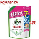 ジョイ W除菌 食器用洗剤 緑茶 詰め替え(910ml*4袋セット)【ジョイ(Joy)】