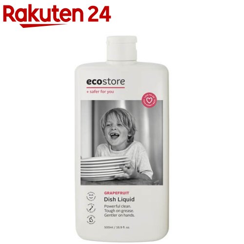 エコストア ディッシュウォッシュ リキッド ＜グレープフルーツ＞ 食器洗剤(500ml)