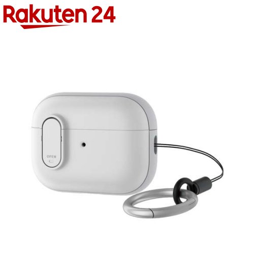 エレコム AirPods Pro 第2世代 ケース ハイブリッド TOUGH SLIM ホワイト(1個)【エレコム(ELECOM)】 エレコム AirPods Pro 第2世代 ケース ハイブリッド TOUGH SLIM ホワイト(1個)【エレコム(ELECOM)】