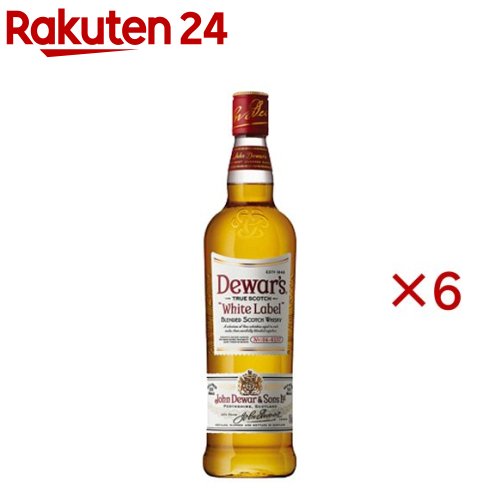 デュワーズ ホワイト・ラベル(700ml×6セット)【デュワーズ】