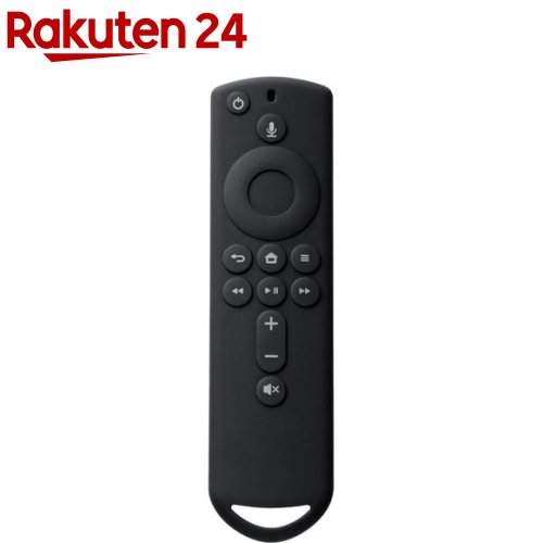 エレコム リモコンシリコンカバー Fire TV Stick 4K Alexa対応 ブラック AVD-AFTSRCBK 1個 【エレコム ELECOM 】