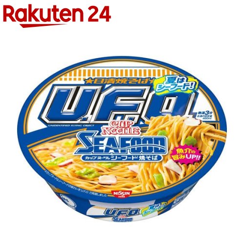 日清焼そばU.F.O. カップヌードルシーフード焼そば(101g×12食入り)【日清焼そばU.F.O.】のサムネイル