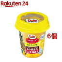 フルーツカップ スウィーティオパイナップル 機能性表示食品(300g 6個セット)【ドール(Dole)】