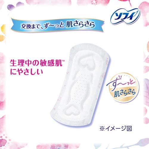 ソフィ はだおもい 多い昼用 羽なし 21cm unicharm Sofy(32枚入*7個セット)【ソフィはだおもい】 (3)