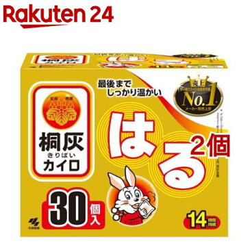 カイロ/桐灰 はるタイプ 箱入り(30コ入*2コセット)【桐灰カイロ】