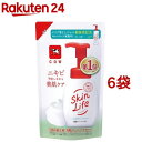 スキンライフ 薬用泡のふんわり洗顔 詰替用(140ml 6袋セット)【スキンライフ】