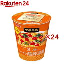 明星 中華三昧タテ型ビッグ 榮林 トマト酸辣湯麺(12個入×2セット)【中華三昧】