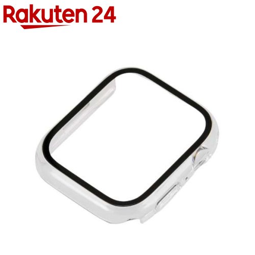 Digio2 AppleWatch Series8用 高硬度9Hガラス+ケース 45mm SMWC-AW451CL(1個)