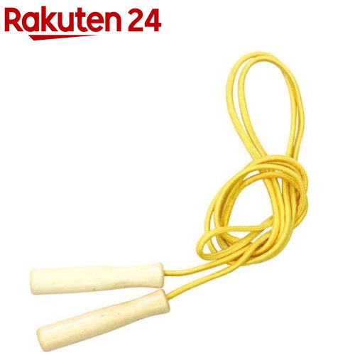 彩り木柄なわとび 黄(1本)