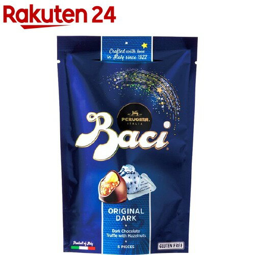 楽天楽天24バッチ ダークチョコレート BAG（5粒入）【バッチ（Baci）】