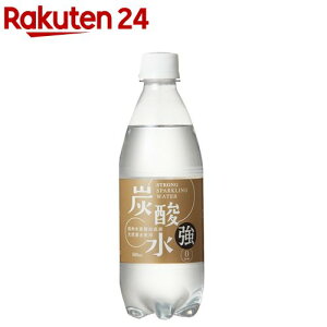 【訳あり】国産 天然水仕込みの強炭酸水 ナチュラルストロング(500ml*24本)【humid_2】【友桝飲料】