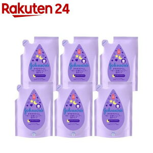 ジョンソン すやすやタイム ベビー全身シャンプー 泡タイプ 詰替用(350ml*6袋セット)【ジョンソン・ベビー(johnoson´s baby)】