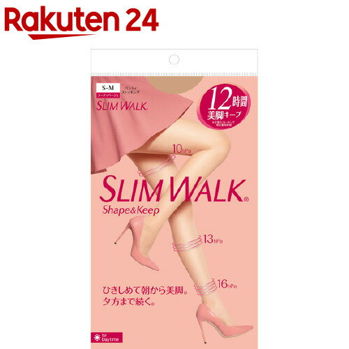 スリムウォーク シェイプアンドキープ パンティストッキング ヌーディベージュ S〜M(1足)のサムネイル