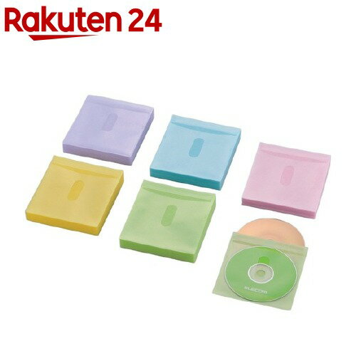 エレコム ブルーレイ・CD・DVD対応不織布ケース CCD-NIWB240ASO(1パック)【エレコム(ELECOM)】