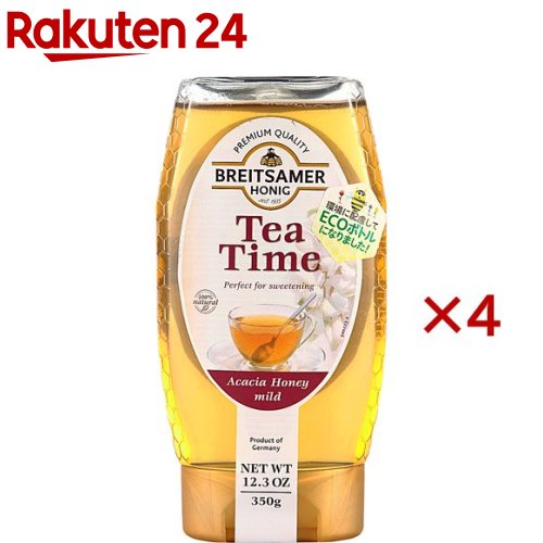 ブライトザマー アカシアハニー スクイーズボトル入り(350g×4セット)【ブライトザマー】(4)