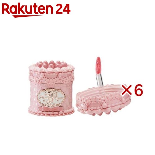 フラワーノーズ ストロベリーキューピッド ケーキリップクリーム V05(5ml×6セット)【Flower knows(フラワーノーズ)】