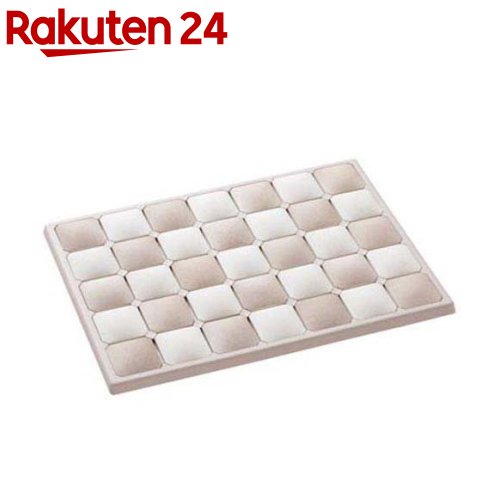 お店TOP＞日用品＞洗面・バス用品＞バスマット＞バスマット全部＞イシガキ アネスティ Karari 多孔質セラミック バスマット S ベージュ HO2222 (1個)【イシガキ アネスティ Karari 多孔質セラミック バスマット S ベージュ HO2222の商品詳細】●タイル柄がおしゃれな多孔質素材のバスマット●タイルが樹脂フレームに入っているので、湿気が溜まりにくい構造で、カビにくい●吸水力抜群のkarariタイルを使用し、水滴を素早く吸収し、気化させて放出する●洗剤を使用し丸洗いできるので、常に清潔に使用できる●洗った後は、本体を立てて乾燥でき、天日干しもできるのでダニの繁殖も防げる●滑り止め防止シート付き【使用方法】(乾燥方法)・使用後はできる限り立て掛けて乾燥を早めてください。乾きが遅いと感じたら天日干しの頻度を高めてください・1ケ月に1度の目安で、天気の良い日に天日干ししてください・タイル面にシミが残っているときは、乾いていないサインです(洗浄方法)・本品は水洗い以外に、洗剤を使用した洗浄もできます・本品を充分濡らし、ごく少量の洗剤にてスポンジで洗浄してください・洗浄後、両面を充分洗い流してください。手で軽くこすり、泡がなくなるまでが目安です・硬めのスポンジ等をご使用ください【規格概要】商品サイズ(約)：46×34×2.2cm商品重量(約)：1.86kg、耐荷重約150kg材質：タイル／多孔質セラミック、フレーム・ピン／ポリプロピレン、すべり止めシート／EVA樹脂【注意事項】(設置上のご注意)・浴室内で使用する商品ではありません。脱衣所で使用する商品です・平らな床に付属の滑り止めシートを敷き、その上に本品を置いてください・床下収納の上に設置しないでください。少しでも段差がある上に置いて使用するとタイルが割れる場合があります・布製のバスマットの上には置かないでください。本品がたわみ割れる原因になります(使用上のご注意)・耐荷重の範囲内でご使用ください・数人で一度に乗ることや、本品の上で飛び跳ねたりしないでください。割れる原因になります・高い所から落下させたり、強い衝撃を与えないでください・時々、掃除機等でタイル面や、隙間を掃除頂くと衛生面が保てます・本品の表面が粉っぽく感じた場合は、湿らせたタオルで拭いてください・色の付いた液体の近くでのご使用はお止めください。色の付いた液体を吸い込むとシミが残ります・表面に「色ムラ」・「シミ」・「斑点」・「すりキズ」がある場合がありますが、本品の機能・性能には影響ありません【原産国】中国【ブランド】Karari【発売元、製造元、輸入元又は販売元】株式会社イシガキリニューアルに伴い、パッケージ・内容等予告なく変更する場合がございます。予めご了承ください。株式会社イシガキ511-0836 三重県桑名市大字江場5680594-23-1321広告文責：楽天グループ株式会社電話：050-5577-5043[お風呂用品/ブランド：Karari/]
