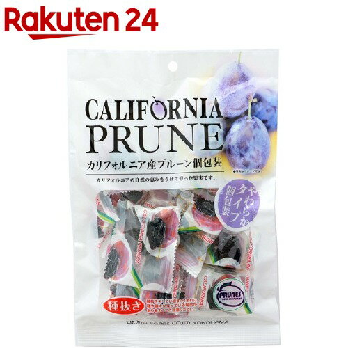 クラウンフーヅ カリフォルニア産プルーン 個包装(100g)【クラウンフーヅ】