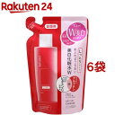 ちふれ 美白化粧水 W しっとりタイプ 詰替用(180ml 6袋セット)【ちふれ】