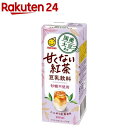 国産大豆使用 豆乳飲料 甘くない紅茶(200ml×24本入)