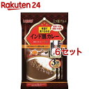 いなば 三ツ星グルメ 黒カレー(150g*3袋入*6セット)