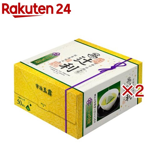 辻利 三角バッグ 宇治玉露(50袋入×2�