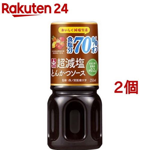 イカリ 超減塩とんかつソース 250ml*2個セット 