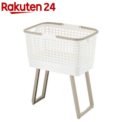 もっと腰らくバスケット ワイド ホワイト(1個)