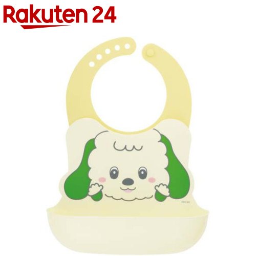 ベビー エプロン キャラクター ダイカット ビブ いないいないばあっ！ ワンワン DBEP1(1個)