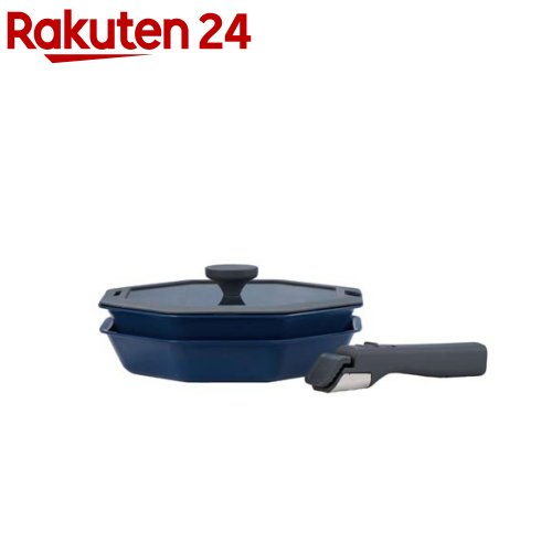 インディゴキッチン 深型フライパン ガラス蓋 取っ手 4点セット IH・ガス(1個)