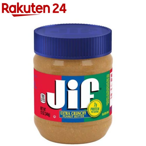 JIF クランチピーナッツバター(340g)