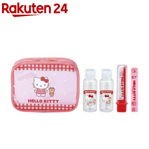 トラベルセット ポーチ 歯ブラシ くし コスメポーチ サンリオ ハローキティ TB6SCT(1個)