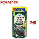 テトラ　レプトミン　ニオイブロック大粒　500g　水棲カメ用　甲長10cm～かめ用フード　善玉菌を増やす　アンモニア吸着　ニオイ抑える【HLS_DU】　関東当日便