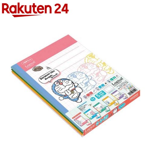 アイムドラえもん スイングロジカルノート セミB5 ポップカラーシリーズ HB5-H510-5P(5冊パック)
