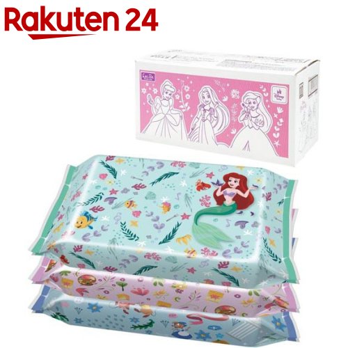 手口ふき ディズニー プリンセス(60枚×20個)【レック】