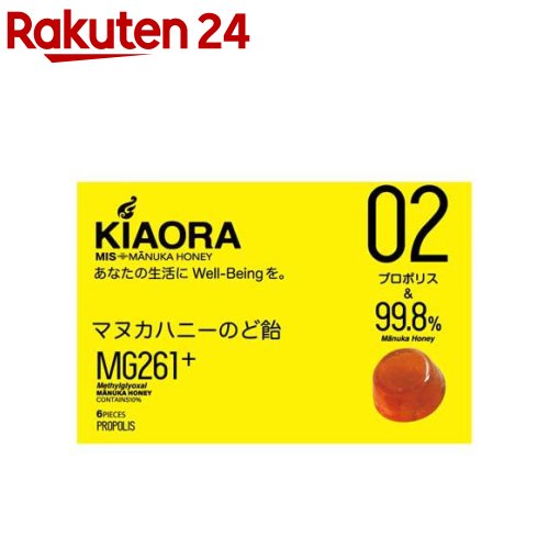 MISマヌカハニーのど飴 KIAORA 02 プロ