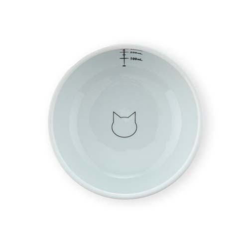 猫壱 ハッピーダイニング 脚付ウォーターボウルハイタイプ 猫柄 シリコン付き(2セット)【猫壱】 rakuten24-11241150 楽天24 サンプル画像2