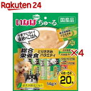 いなばWanちゅ～る 総合栄養食 とりささみ バラエティ(20本入×4セット(1本14g))【ちゅ～る】