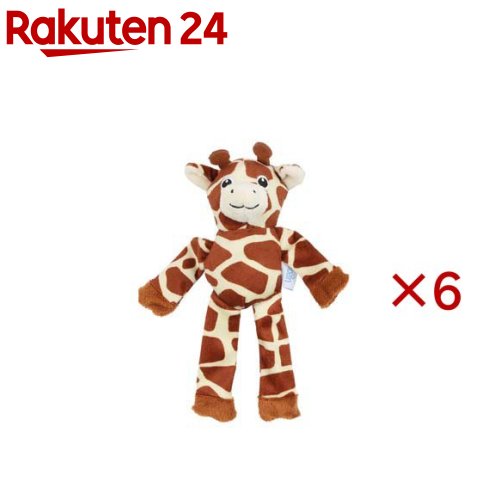 お店TOP＞ペット用品＞犬用品(グッズ)＞犬用おもちゃ・玩具(犬・遊)＞ぬいぐるみ(犬用)＞ユーゴー ジャングルジラフ S (6セット)【ユーゴー ジャングルジラフ Sの商品詳細】●やさしい手触りと愛嬌たっぷりのキリンデザインが魅力の犬用ぬいぐるみおもちゃです。ぬいぐるみ系のおもちゃが好き、やさしくハムハム噛んで遊ぶのが好き、室内で落ち着いて遊びたい、そんなわんちゃんにお薦めです！●ふんわり柔らかな素材●口当たりがやさしく、振り回し遊びや一人遊びで周りに当っても安心。●手足付きで遊びやすい●持ちやすい形状で、カシャカシャ鳴るのが楽しい。●穏やかな室内遊びにおすすめ●S／L共に直径4cmのスクイーカー入りで、音の反応も楽しめる●かわいいキリンモチーフ●笑顔の表情がかわいく、飼い主さんも癒されるデザイン。【規格概要】素材：ポリエステル寸法：17×20×6cm重量：20g【注意事項】・本製品は犬用おもちゃです。本来の用途以外には使用しないでください。・誤飲やいたずらを防ぐため飼い主様の目の届く場所で使用し、壊れかけた場合は直ちに使用を中止し新しいものに交換してください。・飲み込んでも害のない素材を使用していますが、万一誤飲した時は獣医師に相談してください。・おもちゃを投げて遊ぶときは、周囲の安全を十分に確認してください。・幼児やペットの手の届かない場所に保管してください。【原産国】中国【発売元、製造元、輸入元又は販売元】ルークランこちらの商品は、ペット用の商品です。※説明文は単品の内容です。リニューアルに伴い、パッケージ・内容等予告なく変更する場合がございます。予めご了承ください。・単品JAN：6939127311154ルークラン267-0067 千葉市緑区あすみが丘東1-13-12043-205-1024広告文責：楽天グループ株式会社電話：050-5577-5043[犬用品]