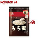 お店TOP＞フード＞米・雑穀類＞雑穀類＞もち麦＞はくばく もち麦ごはん (800g*6袋セット)【はくばく もち麦ごはんの商品詳細】●食物繊維が玄米の約4倍も含まれています。●水溶性と不溶性の2つの食物繊維がバランスよく含まれているのも特徴です。●モチ性の大麦なので、ぷちぷちした食感がとてもおいしい商品です。【召し上がり方】(1)お米をいつもの水加減にする(まずは炊飯器の目盛り通りに)(2)麦と麦のための水を加える(米1合につき麦：50g(米計量カップ約1／3)、水：100ml)(3)軽くかき混ぜてから炊飯する【品名・名称】精白麦【はくばく もち麦ごはんの原材料】もち大麦(アメリカ又はカナダ又はその他)【栄養成分】100g当たりエネルギー：341g、たんぱく質：7.4g、脂質：1.8g、炭水化物：80.2g、糖質：67.4g、食物繊維：12.8g、食塩相当量：0〜0.05g【保存方法】直射日光・湿気を避け、常温で保存してください。【注意事項】・大麦の原料原産地の貯蔵、輸送設備等は小麦にも使用しています。【原産国】日本【ブランド】はくばく【発売元、製造元、輸入元又は販売元】はくばく※本品をご注文いただく場合、メーカー専用箱ではなく、ご注文いただいた個数分を弊社段ボールにお詰めしてお届けする可能性がございます。予めご了承ください。リニューアルに伴い、パッケージ・内容等予告なく変更する場合がございます。予めご了承ください。(もちむぎごはん もち麦ご飯 もち麦御飯)・単品JAN：4902571112655/(/F614401/)/はくばく〒409-3843 山梨県中央市西花輪46290120-089890広告文責：楽天グループ株式会社電話：050-5577-5043[米・穀類/ブランド：はくばく/]