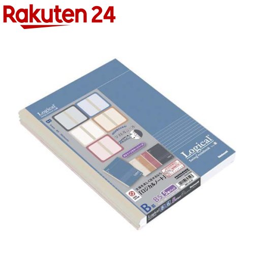 スイングロジカルノート セミB5／B罫／30枚 ダルトーン NB513B-5P(5冊パック)