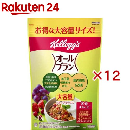 オールブラン フルーツミックス 大容量(430g×12セット)