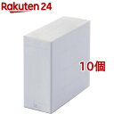 エレコム Blu-ray DVD CD対応クリアケース 36枚収納 クリア CCD-FBB36CR(10個セット)【エレコム(ELECOM)】