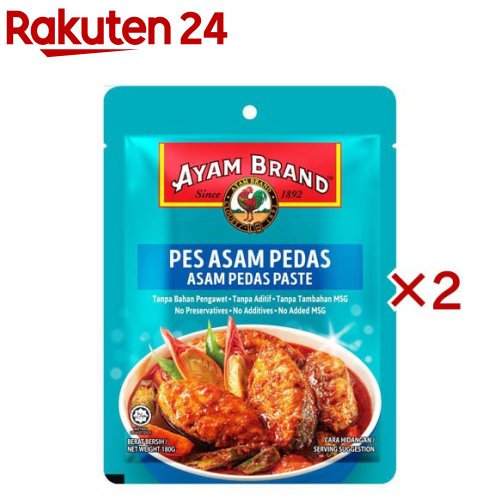 AYAM(アヤム) アッサムプダスペースト(180g×2セット)
