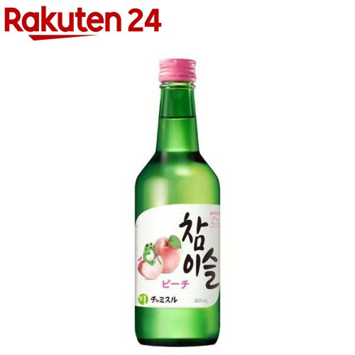 チャミスル ピーチ(360ml*20本入)[韓国焼酎]