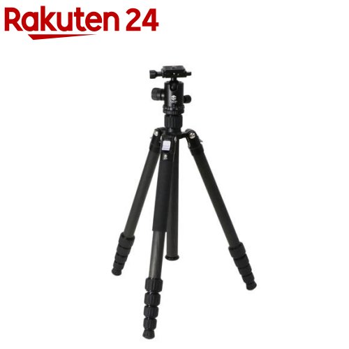 楽天楽天24TOKIWA STYLE カーボン5段トラベル三脚雲台セット TA255CJ+BA30J（1個）【トキワスタイル】