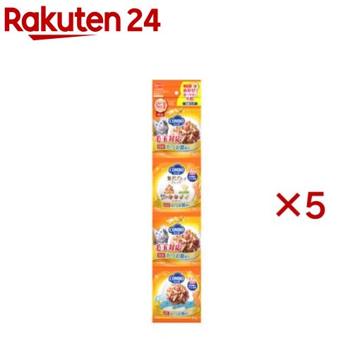 コンボ 連パック 毛玉対応メニュー かつお節添え(4連パック×5セット(1パック40g))【コンボ(COMBO)】 キャットフード