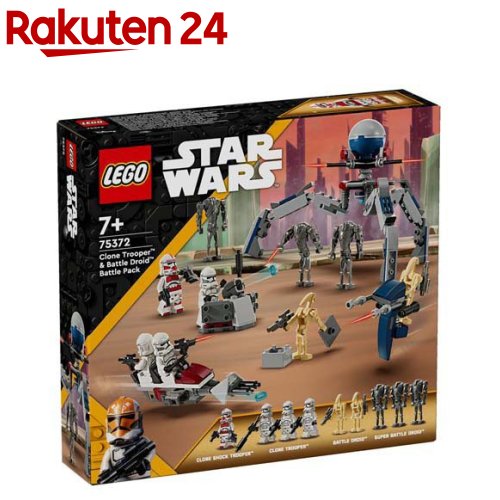 レゴ(LEGO) SW クローン・トルーパーとバトル・ドロイド バトルパック 75372(1個)【レゴ(LEGO)】[おもちゃ 玩具 男の子 女の子 子供 6歳 7歳 8歳 9歳]